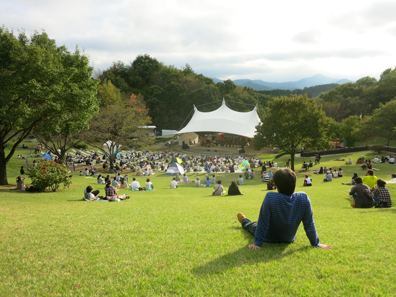 アウトドアイベントの風景